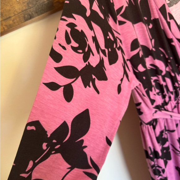 NWOT Purple Floral Maxi Dress - Picture 6 of 6